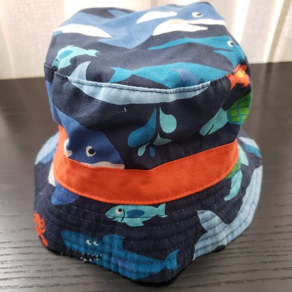 (NWOT) Carters Baby Shark Toddler Bucket Hat -SIZE 2T-4T - Picture 3 of 8